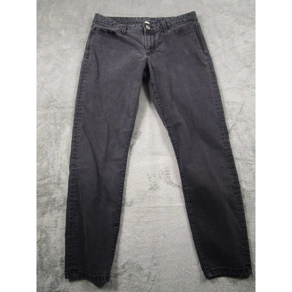 Banana Republic Straight Leg Jeans - Charcoal Black